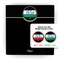 Ozeri Weightmaster Digital Scale 400 Lbs Bmi Weight Change Detection Glass
